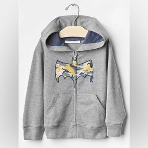 Gently used junk food x gap Batman zip up